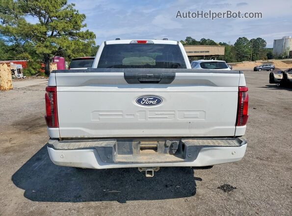 1FTEX2KP4RKE09174 2024 FORD F150 White Вид ззаду