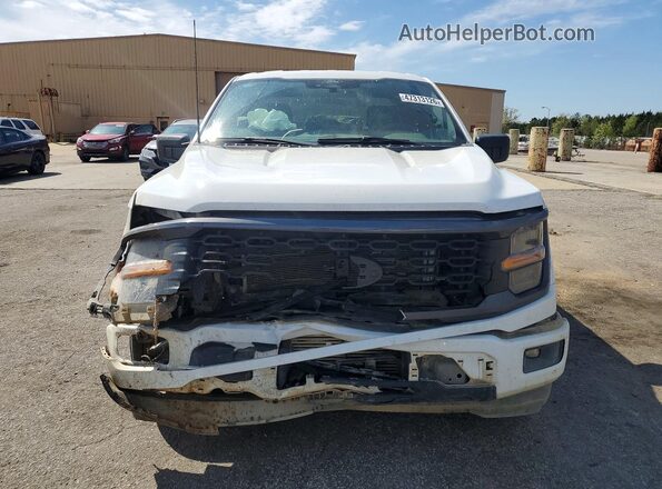1FTEX2KP4RKE09174 2024 FORD F150 White Вид спереду