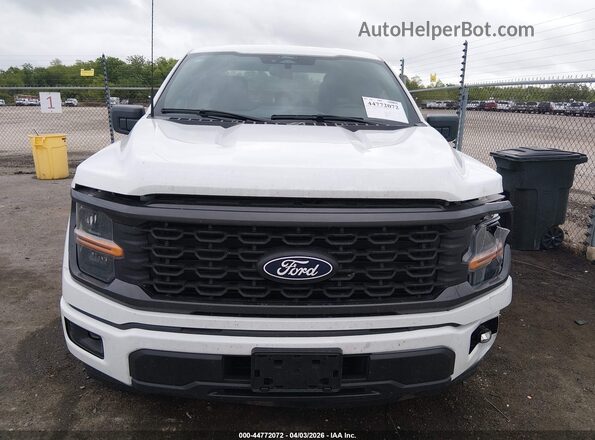 1FTEX2KP4SKE75701 2025 FORD F150 White Вид задньої частини салону