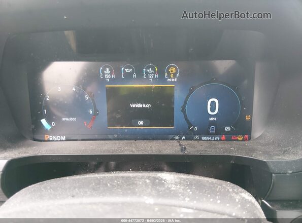 1FTEX2KP4SKE75701 2025 FORD F150 White Вид задніх сидінь