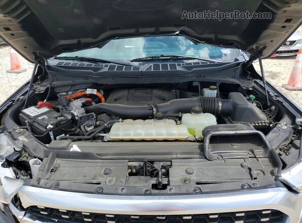 1FTFW1CD9NFB33387 2022 FORD F150 Gray Widok wnętrza z tyłu