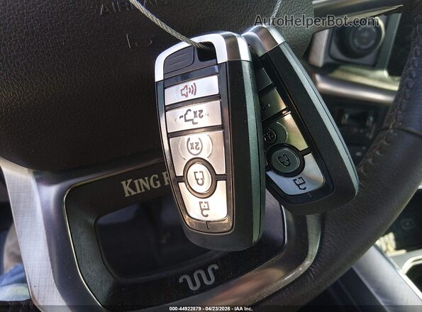 1FTFW1E52PFD28126 2023 FORD F150 Black Dashboard view