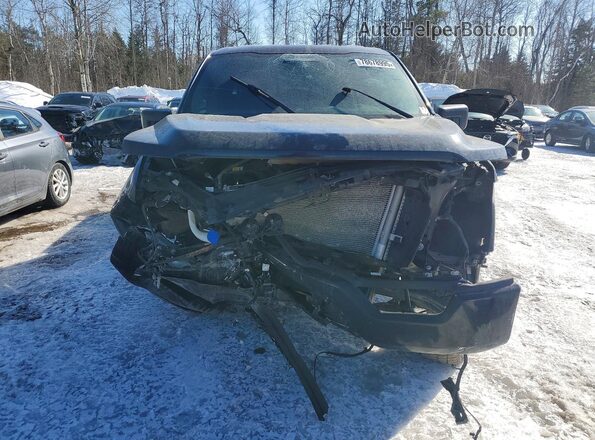 1FTFW1E53NFB90786 2022 FORD F150 Black წინა ხედი
