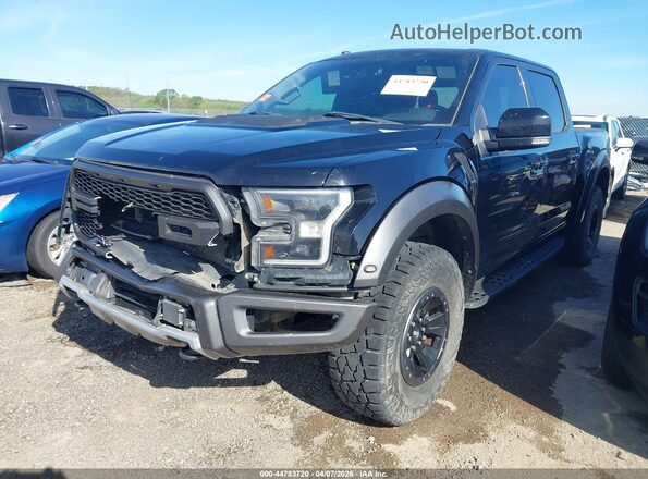 1FTFW1RG2HFC88269 2017 FORD F150 Black Przód lewy