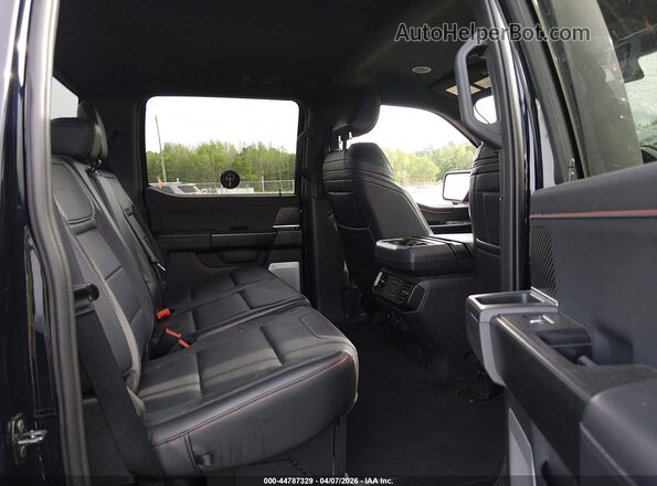 1FTFW1RG2SFC67350 2025 FORD F150 Dark Blue Vista de la etiqueta del VIN