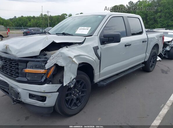 1FTFW2L58RKF13090 2024 FORD F150 Серый Передняя левая четверть