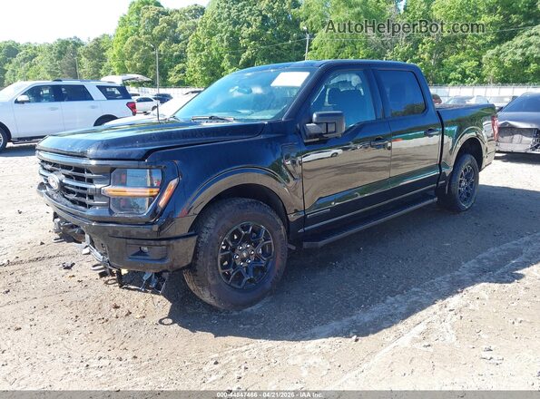 1FTFW3LD2SFB90649 2025 FORD F150 Black Передня ліва чверть