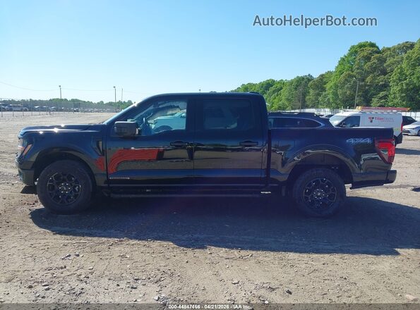 1FTFW3LD2SFB90649 2025 FORD F150 Black Вид задньої частини салону