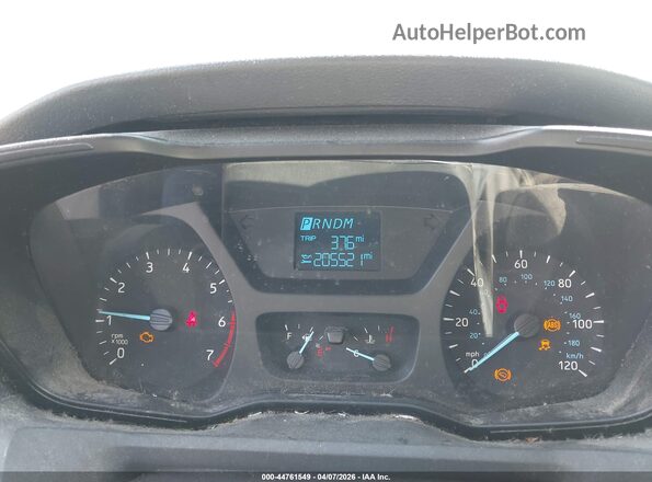 1FTYR1ZG3GKA24676 2016 FORD TRANSIT-250 Gray Вид задніх сидінь