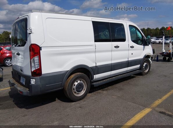 1FTYR1ZM4HKA46452 2017 FORD TRANSIT-250 White Задня права чверть