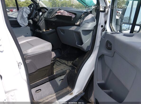 1FTYR1ZM4HKA46452 2017 FORD TRANSIT-250 White Вид салону спереду