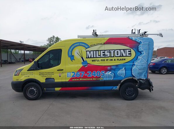 1FTYR2CG8KKA85240 2019 FORD TRANSIT-250 Yellow სალონის 360-გრადუსიანი ხედი