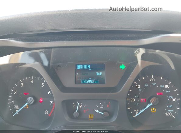 1FTYR2CM2GKB51861 2016 FORD TRANSIT-250 Black Передня ліва чверть