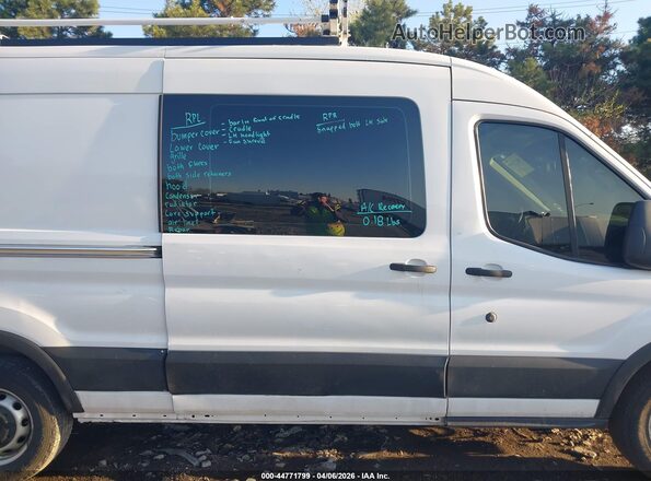 1FTYR2CM2KKB38701 2019 FORD TRANSIT-250 White უკანა სალონის ხედი