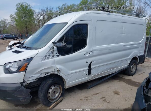 1FTYR2CMXHKB33822 2017 FORD TRANSIT-250 White Widok z przodu