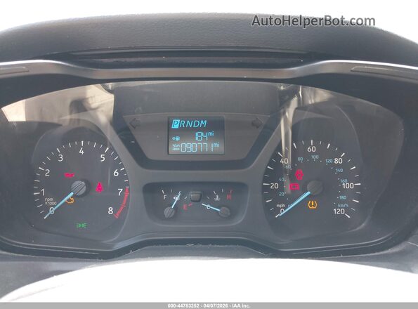 1FTYR2CMXHKB33822 2017 FORD TRANSIT-250 White Widok tylnych siedzeń