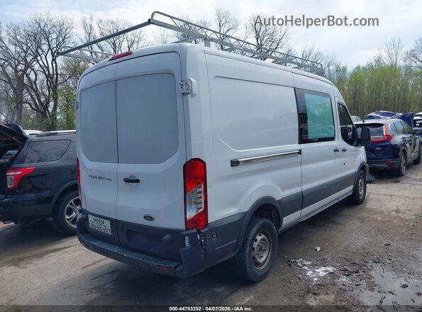 1FTYR2CMXHKB33822 2017 FORD TRANSIT-250 White Tył prawy