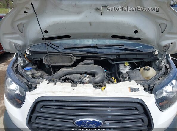 1FTYR2CMXHKB33822 2017 FORD TRANSIT-250 White Widok z tyłu
