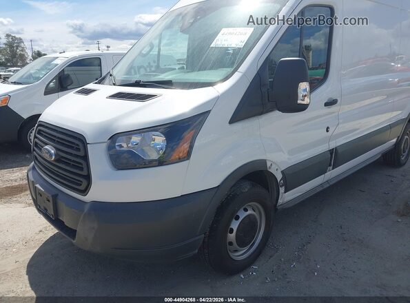 1FTYR2XM0JKB09190 2018 FORD TRANSIT-250 White Widok z przodu