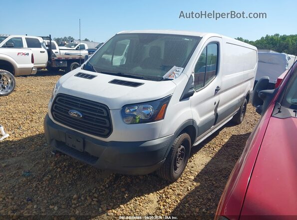1FTYR2ZM4JKA35463 2018 FORD TRANSIT-250 White წინა მარცხენა ხედი სამი მეოთხედიდან