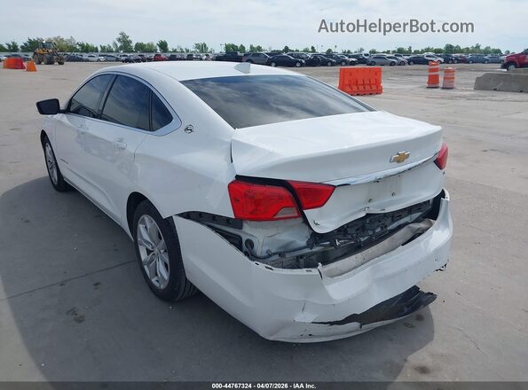 1G1105SA2JU149911 2018 CHEVROLET IMPALA White უკანა მარცხენა