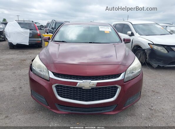 1G11C5SA8GF124158 2016 CHEVROLET MALIBU Темно-бордовый Вид щитка приборов