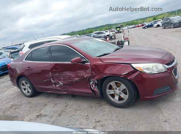 1G11C5SA8GF124158 2016 CHEVROLET MALIBU Темно-бордовый Вид задней части салона