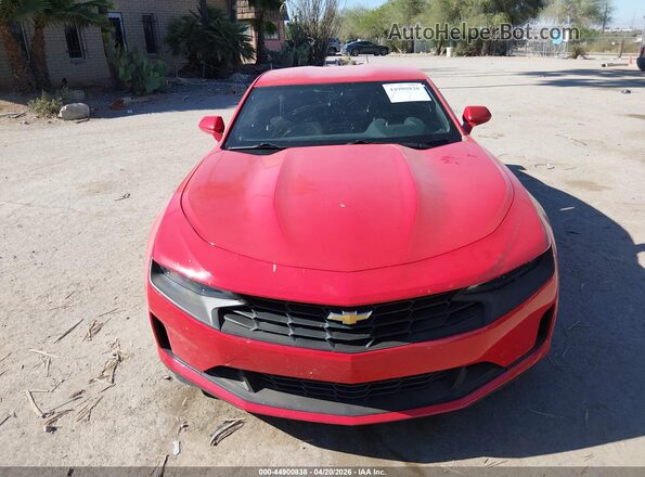 1G1FB1RX6P0139207 2023 CHEVROLET CAMARO Красный Вид панели приборов