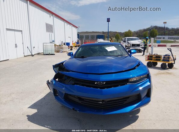 1G1FC1RS3G0142471 2016 CHEVROLET CAMARO Blue ხელსაწყოთა პანელის ხედი