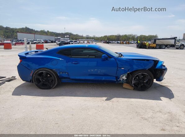 1G1FC1RS3G0142471 2016 CHEVROLET CAMARO Blue უკანა სალონის ხედი