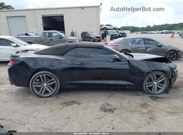 1G1FD3DX0H0112938 2017 CHEVROLET CAMARO Black Вид задньої частини салону