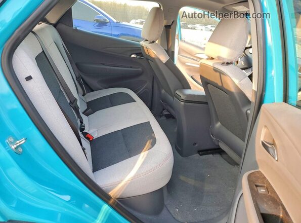 1G1FY6S00L4137366 2020 CHEVROLET BOLT Синий Вид задней части салона
