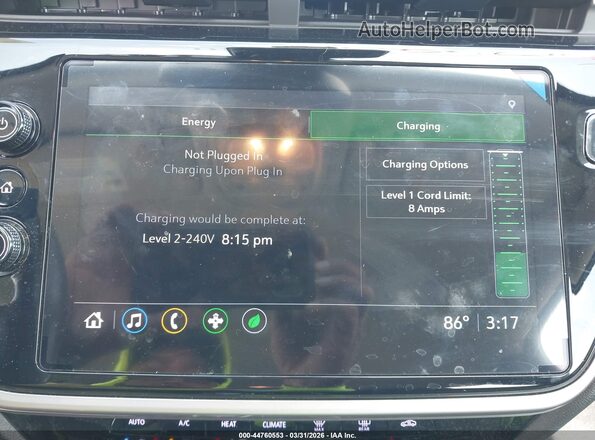 1G1FY6S06N4124723 2022 CHEVROLET BOLT Blue 