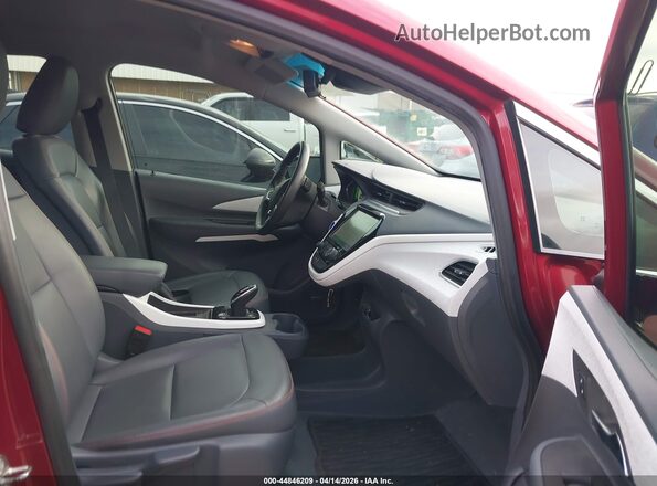 1G1FZ6S06K4104495 2019 CHEVROLET BOLT Красный Вид салона спереди