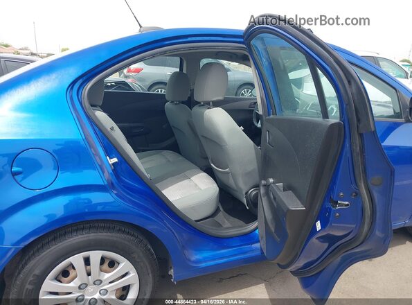 1G1JB5SH8H4159571 2017 CHEVROLET SONIC Синий 