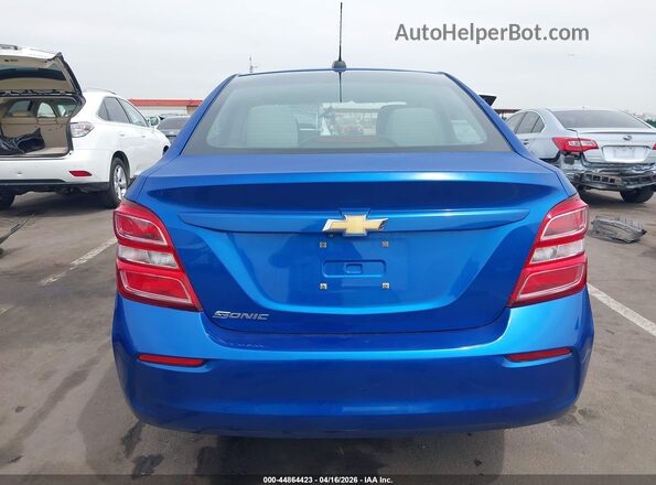 1G1JB5SH8H4159571 2017 CHEVROLET SONIC Синий 