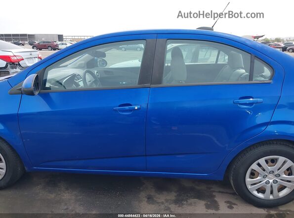 1G1JB5SH8H4159571 2017 CHEVROLET SONIC Синий 