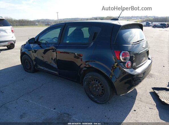 1G1JB6SH2G4120270 2016 CHEVROLET SONIC Black Tył lewy