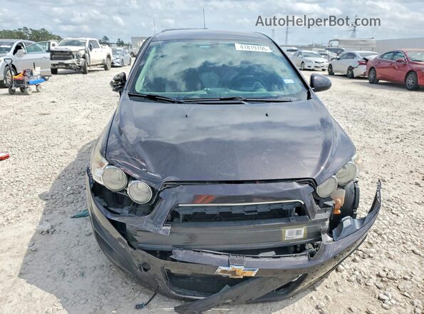 1G1JC5SH5G4124403 2016 CHEVROLET SONIC Gray Դիմացի տեսք