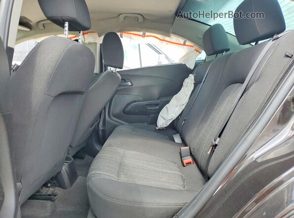 1G1JC5SH5G4124403 2016 CHEVROLET SONIC Gray Հետևի նստատեղերի տեսք