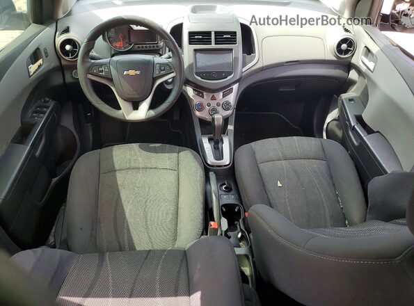1G1JC5SH5G4124403 2016 CHEVROLET SONIC Gray Առջևի վահանակի տեսք