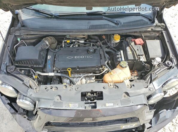 1G1JC5SH5G4124403 2016 CHEVROLET SONIC Gray Սալոնի հետևի տեսք