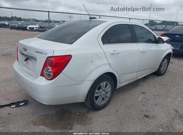1G1JC5SH9G4142659 2016 CHEVROLET SONIC White Trasero derecho