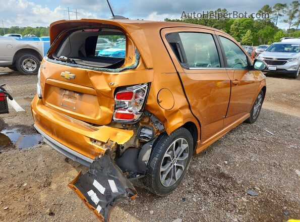 1G1JD6SH7H4137416 2017 CHEVROLET SONIC Orange 