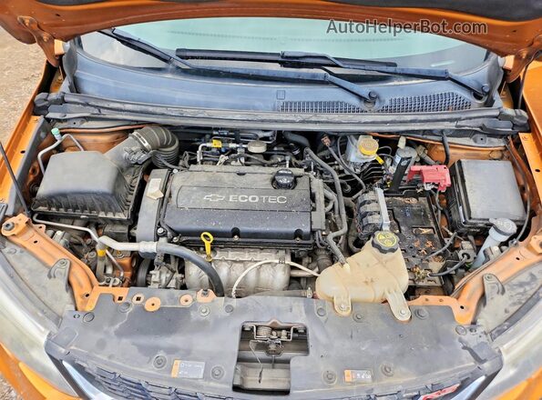 1G1JD6SH7H4137416 2017 CHEVROLET SONIC Orange 