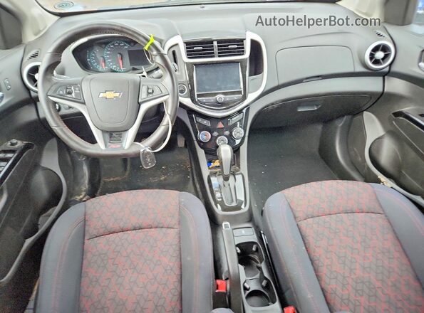 1G1JD6SH7H4137416 2017 CHEVROLET SONIC Orange 