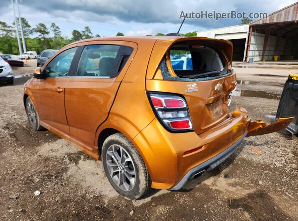 1G1JD6SH7H4137416 2017 CHEVROLET SONIC Orange 