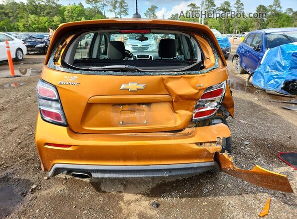 1G1JD6SH7H4137416 2017 CHEVROLET SONIC Orange 