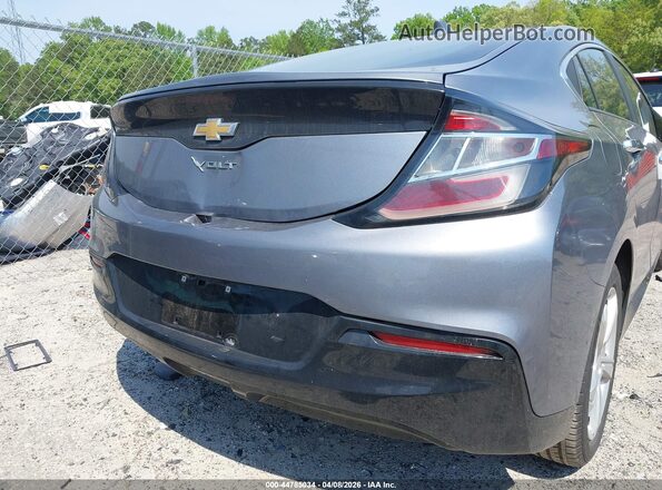 1G1RC6S57JU118477 2018 CHEVROLET VOLT Gray 