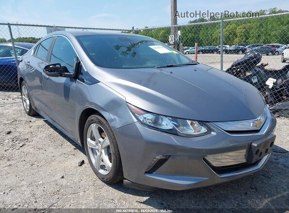 1G1RC6S57JU118477 2018 CHEVROLET VOLT Gray 